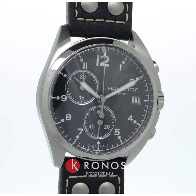 Фотография часов Hamilton Khaki Aviation Pilot Pioneer Chrono H76512733_34