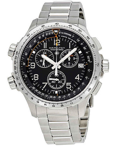 Hamilton Khaki Aviation X-Wind GMT Chrono Quartz H77912135